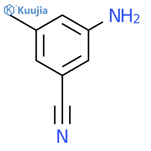 3-Amino-5-methylbenzonitrile structure