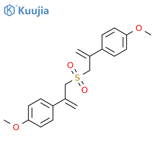 Benzene, 1,1'-[sulfonylbis(1-methylene-2,1-ethanediyl)]bis[4-methoxy- structure