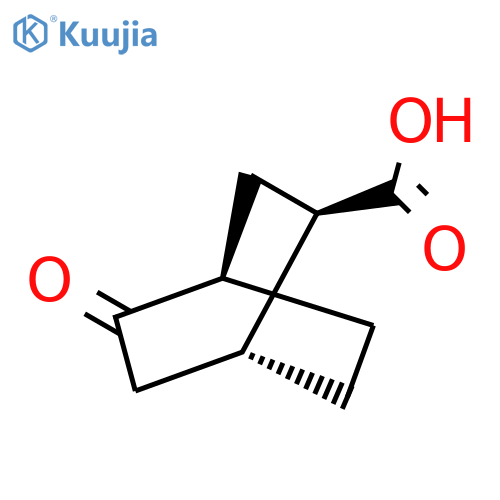 Rel-(1R,2R,4R)-5-oxobicyclo[2.2.2]octane-2-carboxylic acid structure