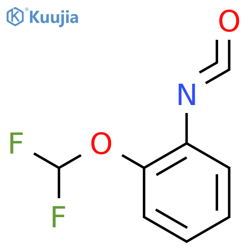 Benzene,1-(difluoromethoxy)-2-isocyanato- structure