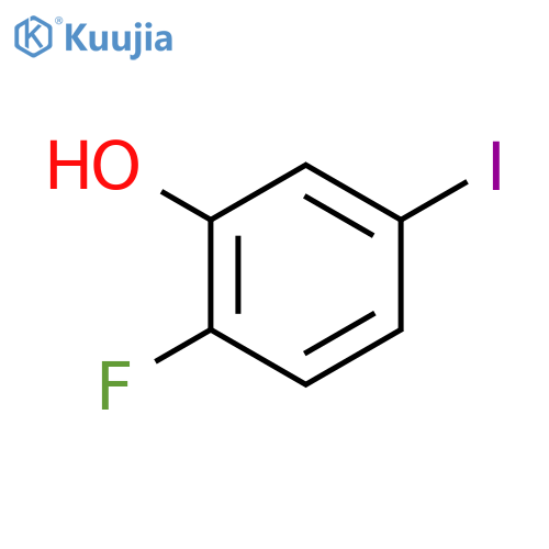 2-Fluoro-5-iodophenol structure