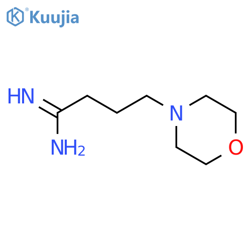 4-Morpholinebutanimidamide structure