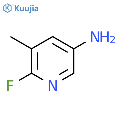 6-Fluoro-5-methylpyridin-3-amine structure