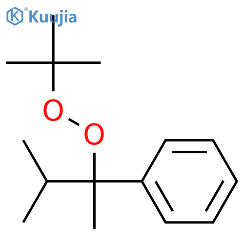 Peroxide, 1,1-dimethylethyl 1,2-dimethyl-1-phenylpropyl structure