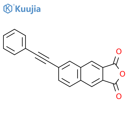 Naphtho[2,3-c]furan-1,3-dione, 6-(phenylethynyl)- structure