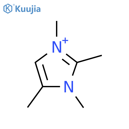 1H-Imidazolium, 1,2,3,4-tetramethyl- structure