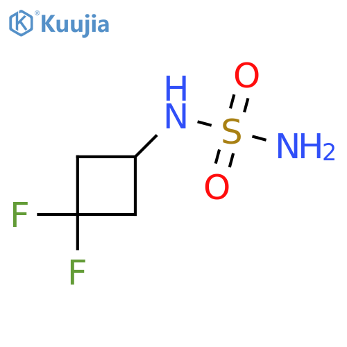 N-(3,3-difluorocyclobutyl)aminosulfonamide structure