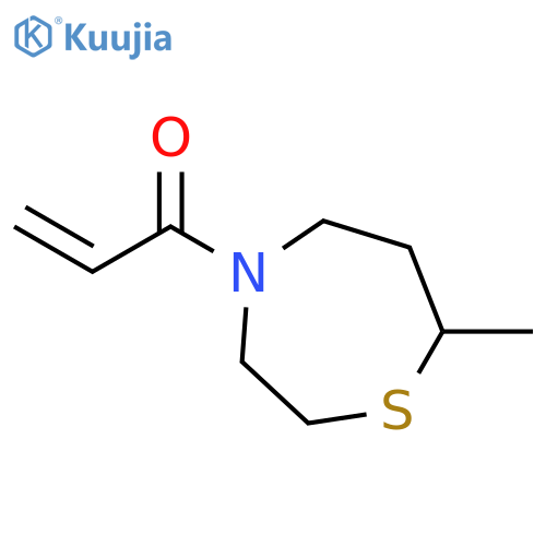 1-(Tetrahydro-7-methyl-1,4-thiazepin-4(5H)-yl)-2-propen-1-one structure