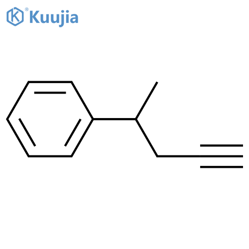 pent-4-yn-2-ylbenzene structure