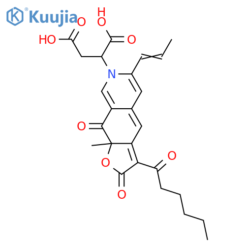 Rubropunctamine; N-(1S,2-Dicarboxyethyl) structure