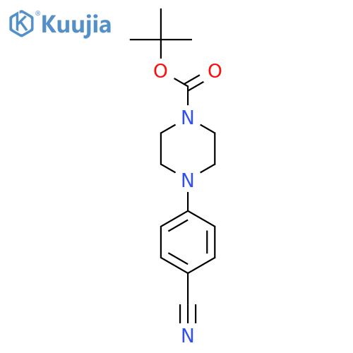 1-Boc-4-(4-cyanophenyl)piperazine structure
