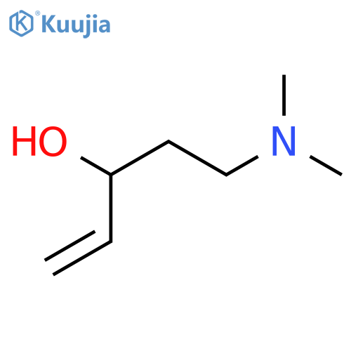 5-(Dimethylamino)pent-1-en-3-ol structure