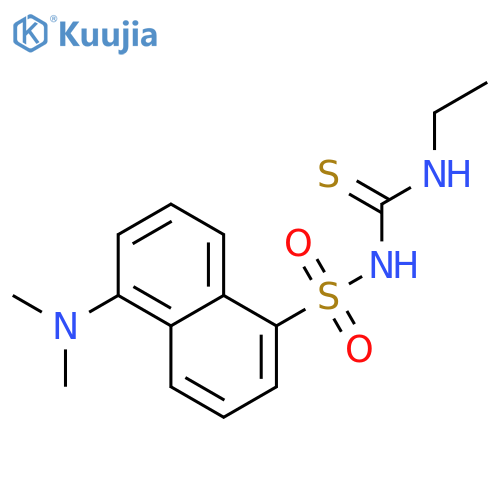 N-Dansyl-N'-ethylthiourea structure