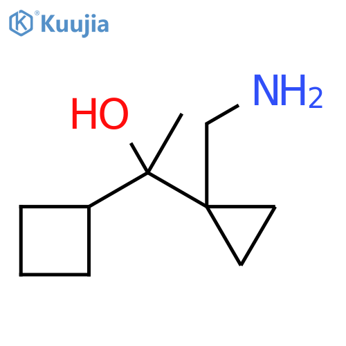 Cyclobutanemethanol, α-[1-(aminomethyl)cyclopropyl]-α-methyl- structure