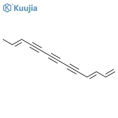 Trideca-1,3,11-trien-5,7,9-triin structure