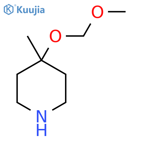 4-(Methoxymethoxy)-4-methylpiperidine structure