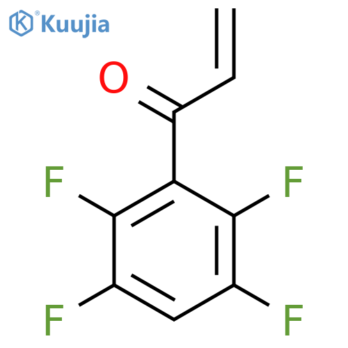1-(2,3,5,6-Tetrafluorophenyl)prop-2-en-1-one structure