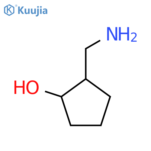 (1R,2S)-2-(aminomethyl)cyclopentan-1-ol structure