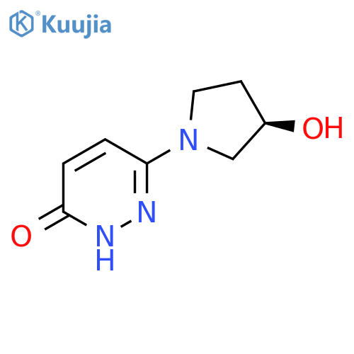 (R)-6-(3-Hydroxypyrrolidin-1-yl)pyridazin-3-ol structure