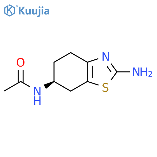 (S)-N-(2-Amino-4,5,6,7-tetrahydrobenzodthiazol-6-yl)acetamide structure