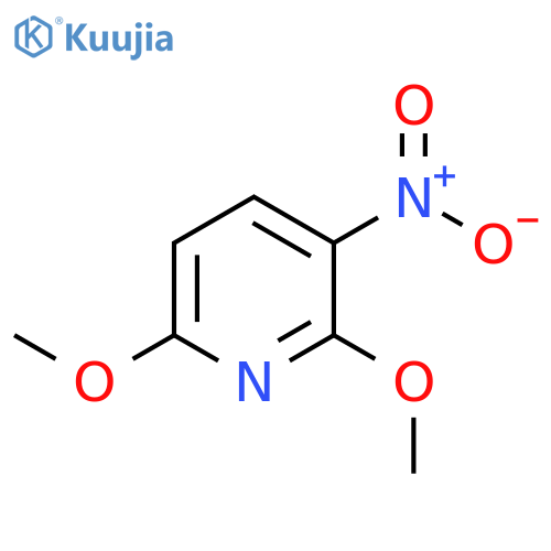 2,6-Dimethoxy-3-nitropyridine structure