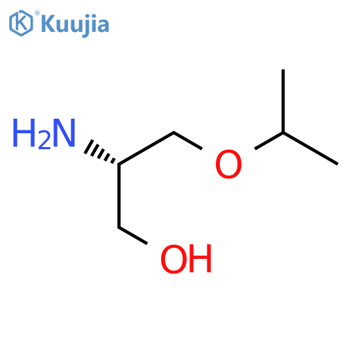 (2S)-2-amino-3-(propan-2-yloxy)propan-1-ol structure