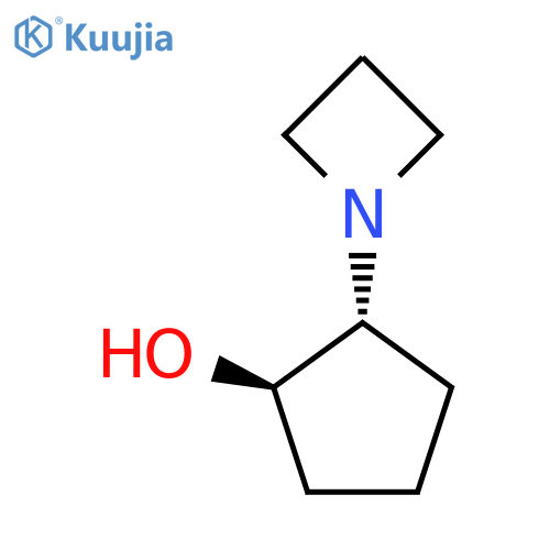 (1R,2R)-2-(Azetidin-1-yl)cyclopentan-1-ol structure