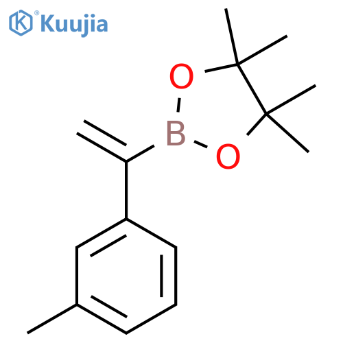 4,4,5,5-Tetramethyl-2-(1-(m-tolyl)vinyl)-1,3,2-dioxaborolane structure