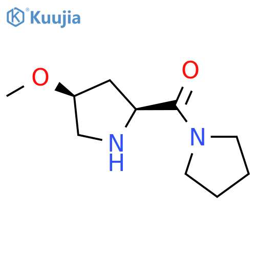 (2S,4S)-4-methoxy-2-(pyrrolidine-1-carbonyl)pyrrolidine structure