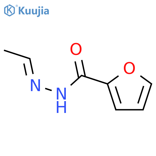 2-Furancarboxylic acid,2-ethylidenehydrazide structure