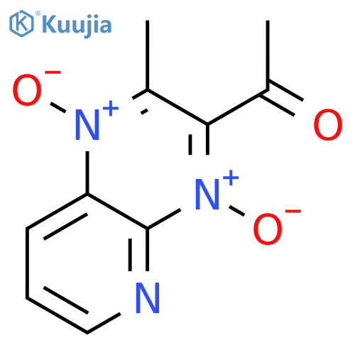 Ethanone, 1-(2-methyl-1,4-dioxidopyrido[2,3-b]pyrazin-3-yl)- structure