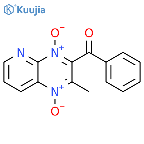 Methanone, (2-methyl-1,4-dioxidopyrido[2,3-b]pyrazin-3-yl)phenyl- structure