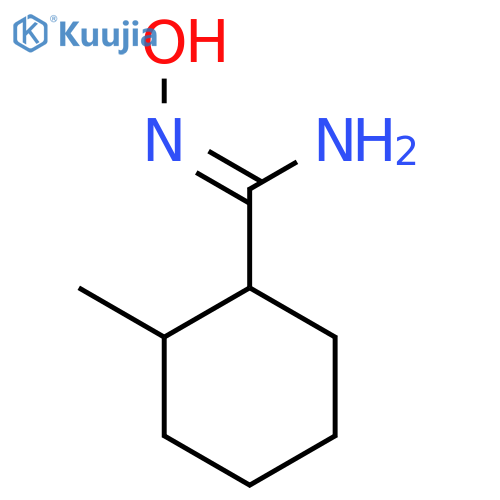 N'-Hydroxy-2-methylcyclohexane-1-carboximidamide structure