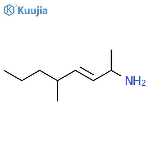 5-Methyloct-3-en-2-amine structure