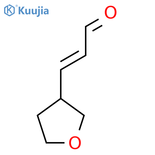 3-(Oxolan-3-yl)prop-2-enal structure