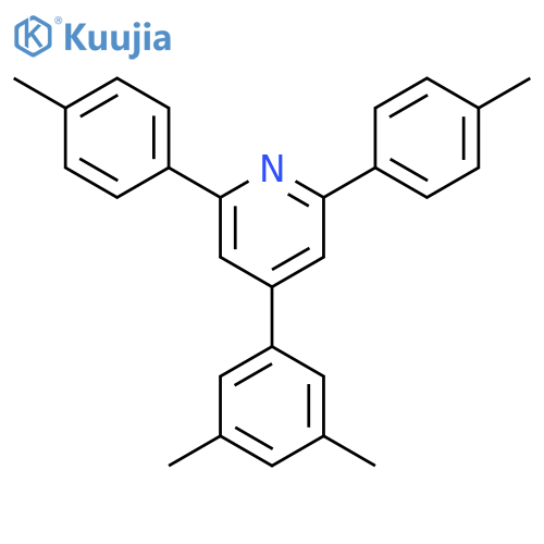 4-(3,5-dimethylphenyl)-2,6-di-p-tolylpyridine structure
