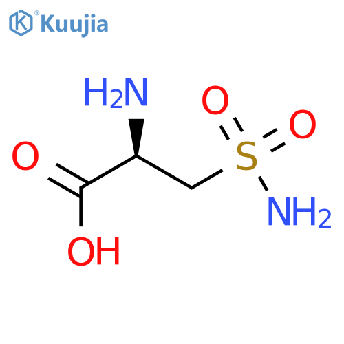 Alanine, 3-(aminosulfonyl)- structure