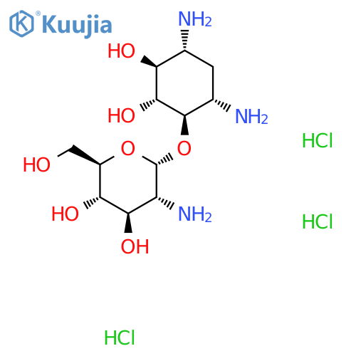 Paromamine trihydrochloride structure