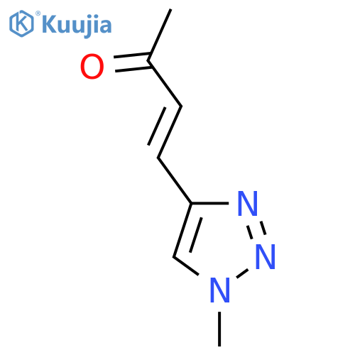 4-(1-methyl-1H-1,2,3-triazol-4-yl)but-3-en-2-one structure