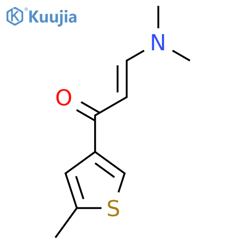3-(Dimethylamino)-1-(5-methylthiophen-3-yl)prop-2-en-1-one structure