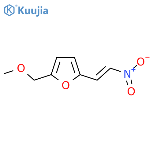 2-(Methoxymethyl)-5-(2-nitroethenyl)furan structure