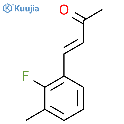 4-(2-Fluoro-3-methylphenyl)but-3-en-2-one structure
