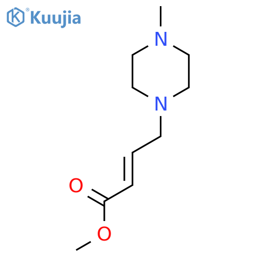 (E)-Methyl 4-(4-methylpiperazin-1-yl)but-2-enoate structure