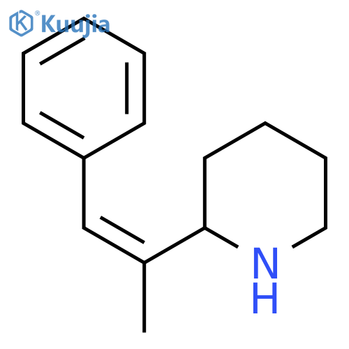 2-(1-Phenylprop-1-en-2-yl)piperidine structure