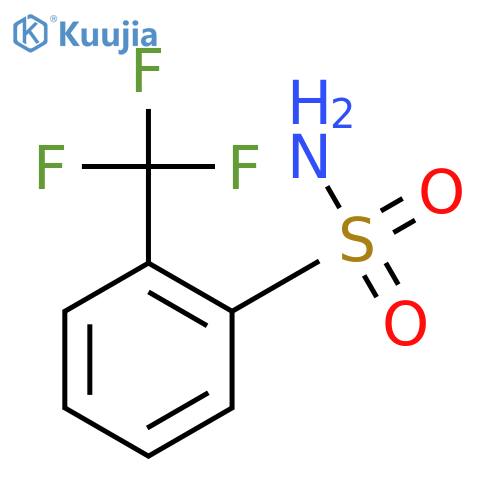 2-(Trifluoromethyl)benzenesulfonamide structure