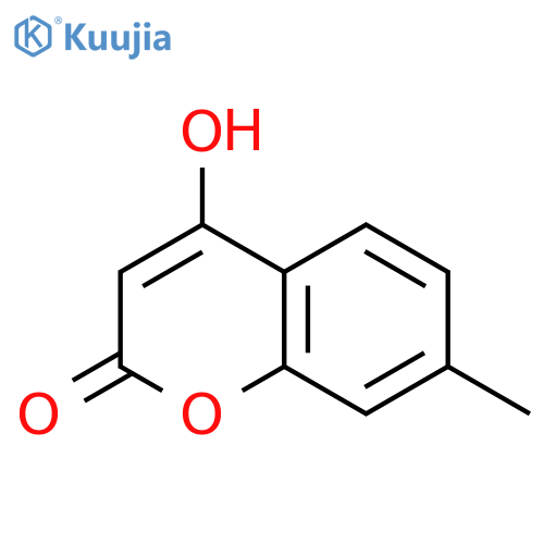 4-Hydroxy-7-methylcoumarin structure