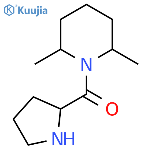 2,6-Dimethyl-1-prolylpiperidine structure