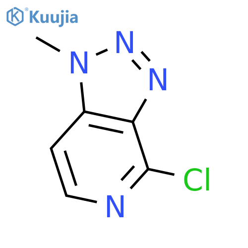 1H-1,2,3-Triazolo[4,5-c]pyridine, 4-chloro-1-methyl- structure