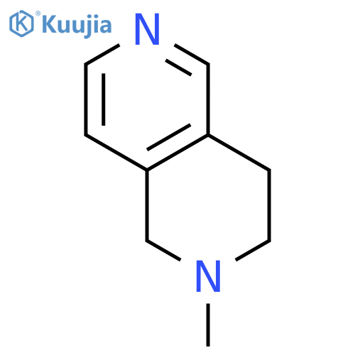 2,6-Naphthyridine,1,2,3,4-tetrahydro-2-methyl- structure