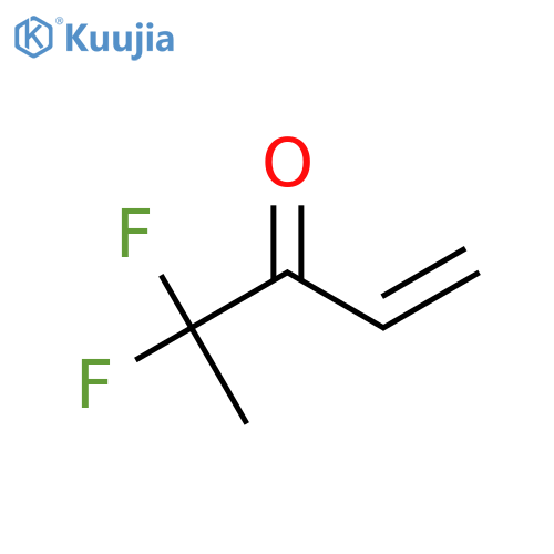 4,4-Difluoropent-1-en-3-one structure